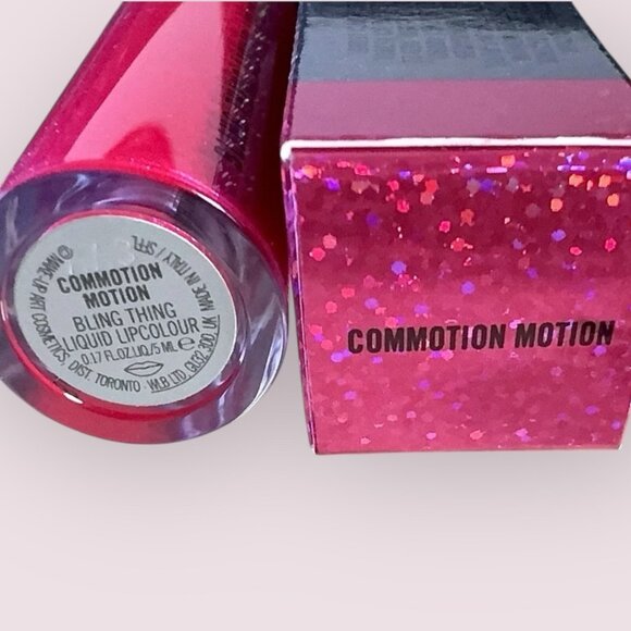 MAC Bling Thing COMMOTION MOTION Liquid Lipcolour Lip Color LIMITED EDITION - Picture 6 of 7